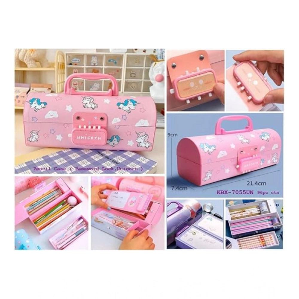 Pen, Pencil Box Suitcase Password Lock