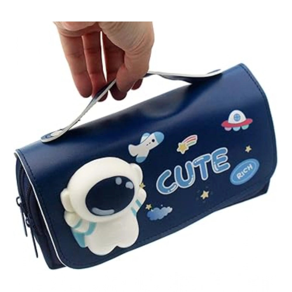 3D Pencil Pouch Stationary Storage Box For Kids