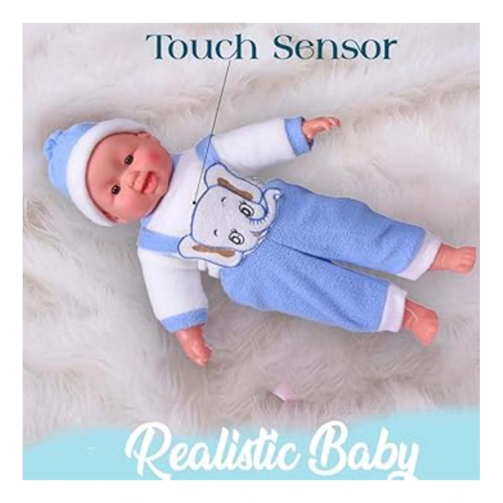 Happy Baby Laughing Musical Boy Doll