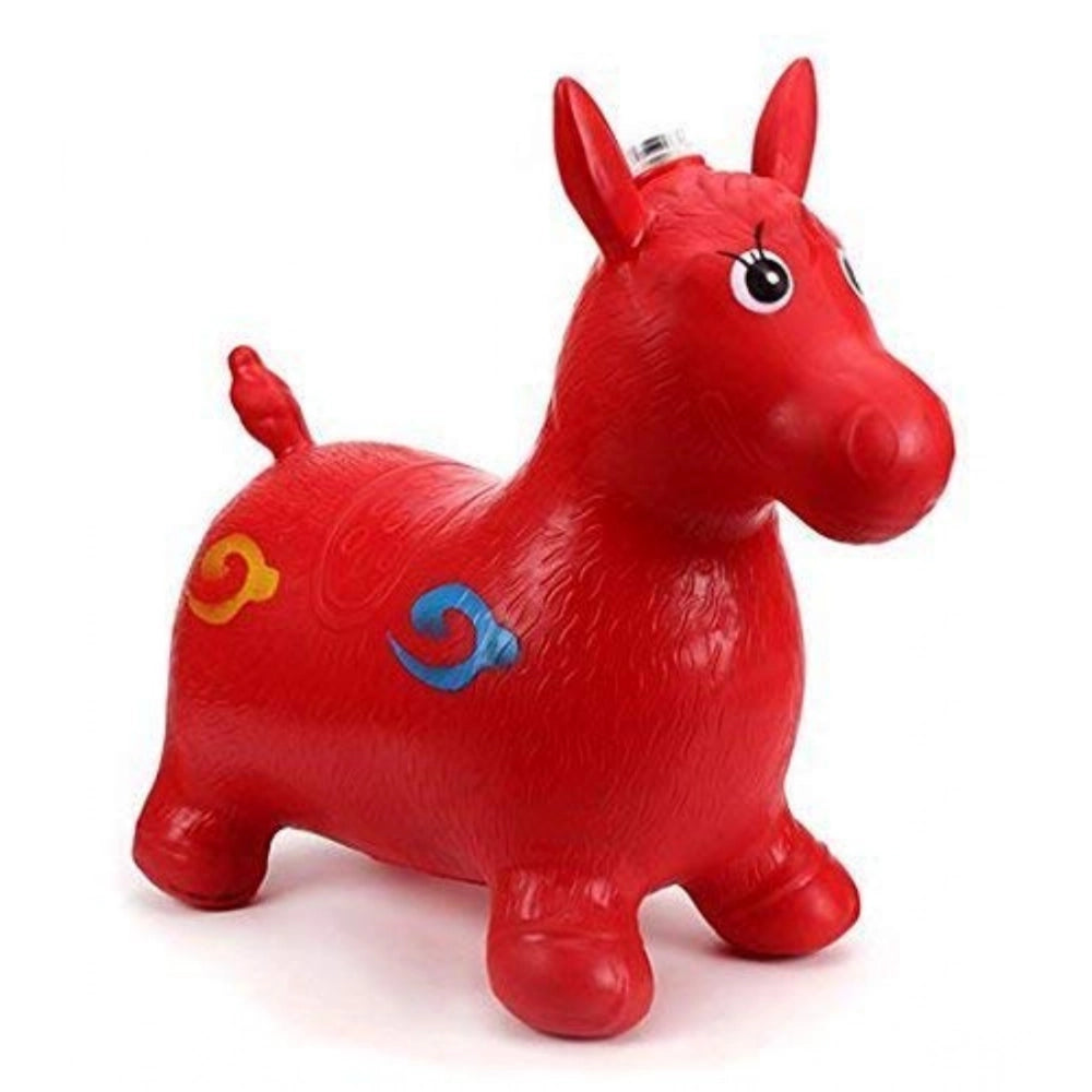 ‎‎ Inflatable Jumping And Riding Horse Air Animal Shape