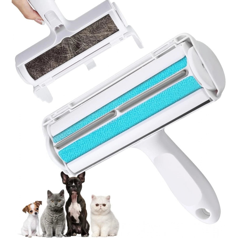 Dog Hair Remover Roller — Blue