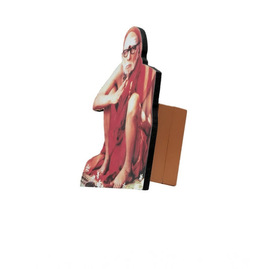 Wooden Kanchi Sri Sankaracharya Maha Periyava Table Top Devotional