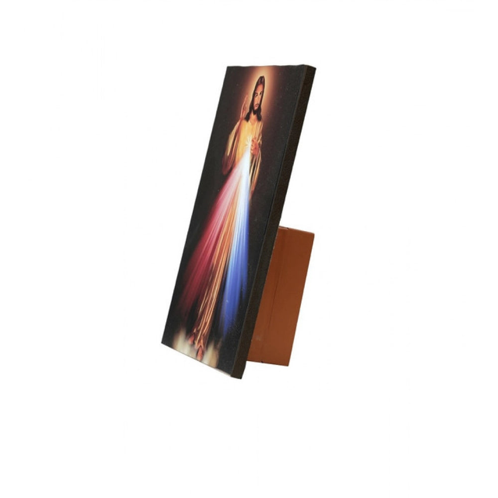 Wooden Divine Mercy Of Jesus Christ Table Top Christian