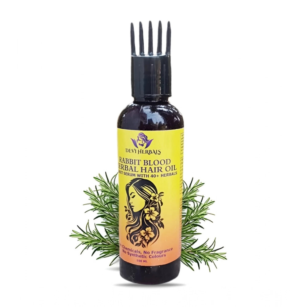 Devi Herbels Rabbit Blood Herbal 100 ml Hair Oil