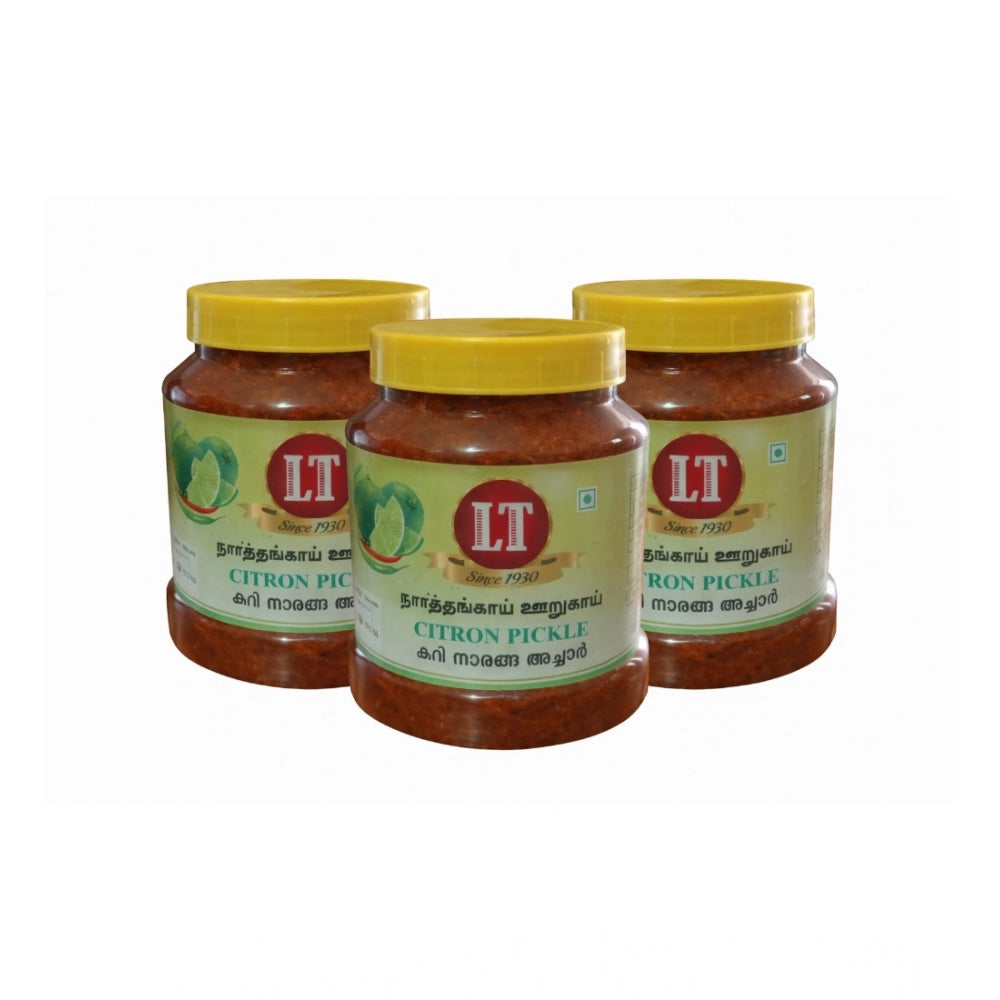 Pack Of_3 300G Lt Citron Pickle Traditional Digestive Side — Red