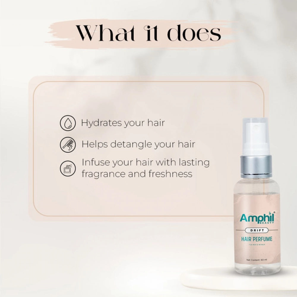 Amphil Beauty Drift Unisex Hair Perfume 60 ml