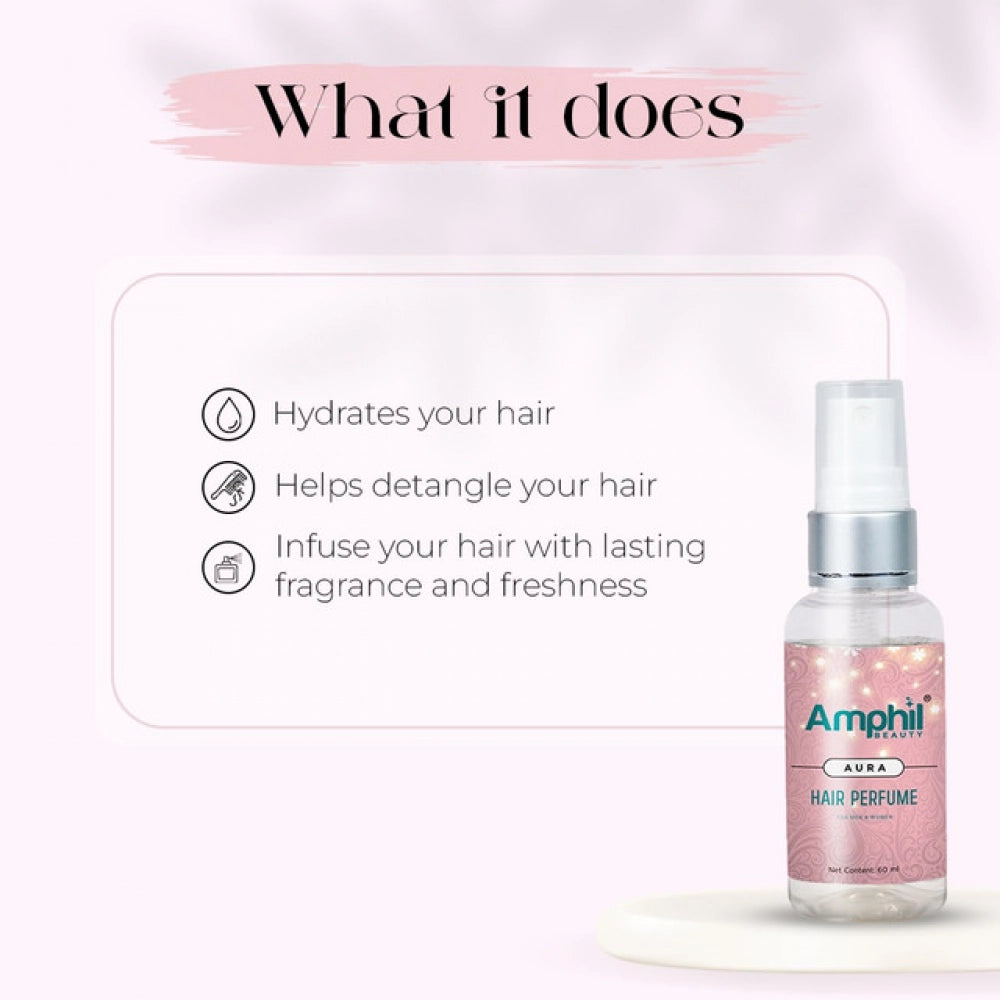 Amphil Beauty Aura Unisex Hair Perfume 60 ml