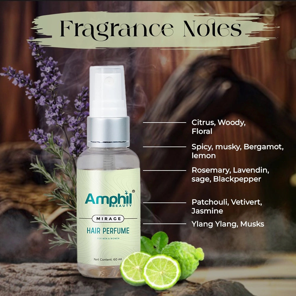 Amphil Beauty Mirage Unisex Hair Perfume 60 ml
