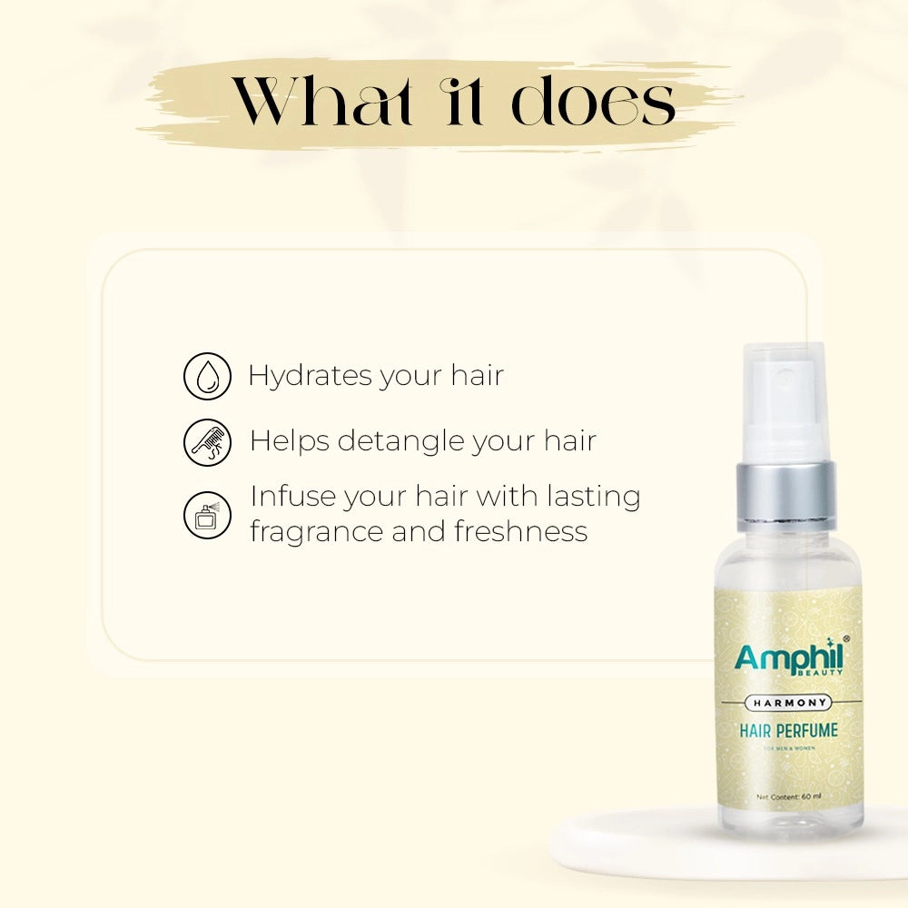 Amphil Beauty Harmony Unisex Hair Perfume 60 ml