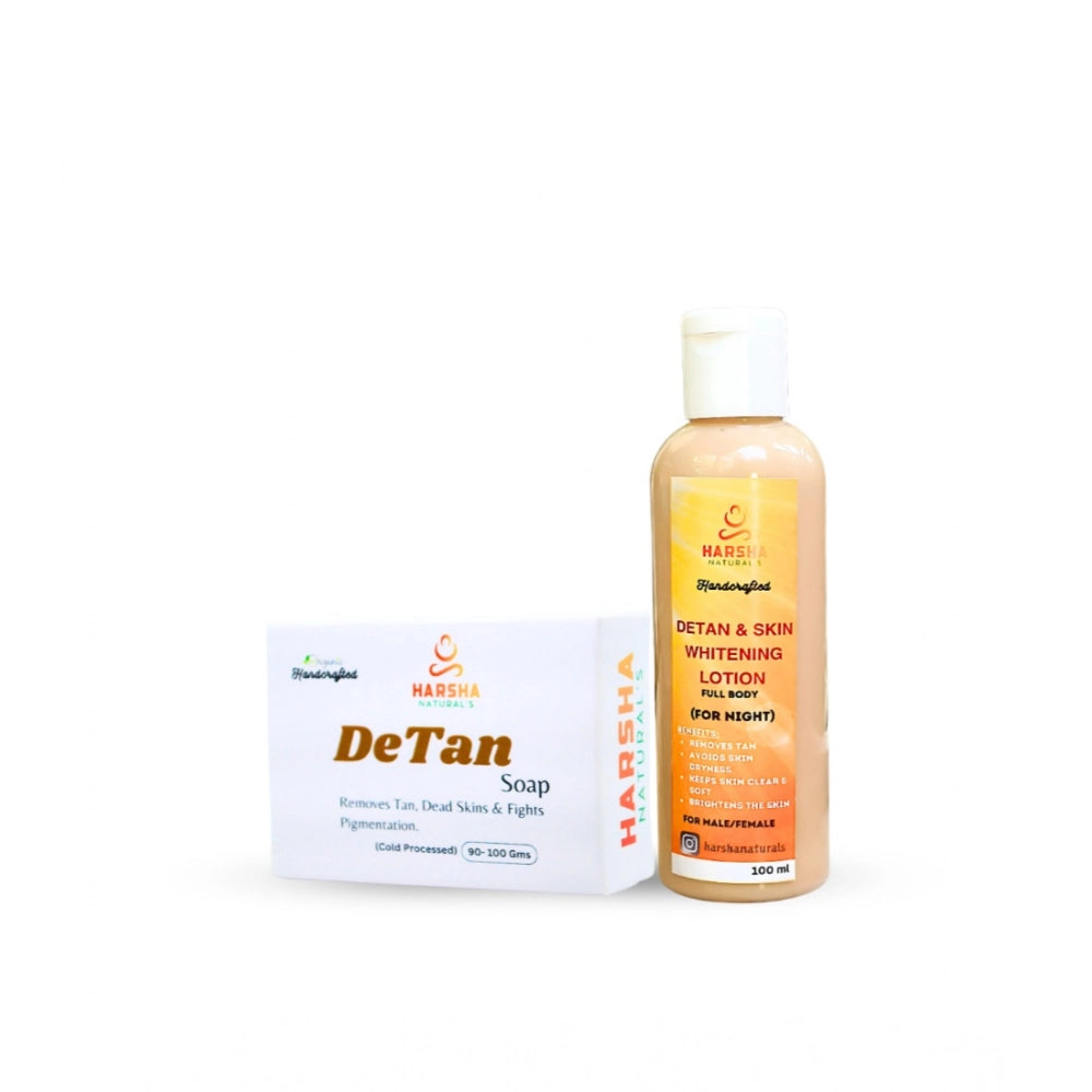 Harsha Naturals Detan And Whitening Body Lotion — 100Ml