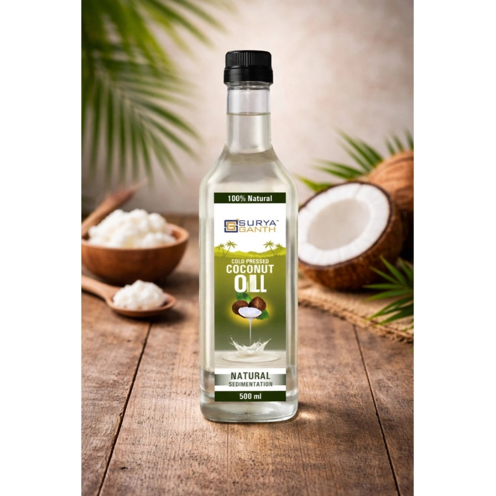 Surya Ganth Cold Pressed Coconut Oil — Natural Sedimentation