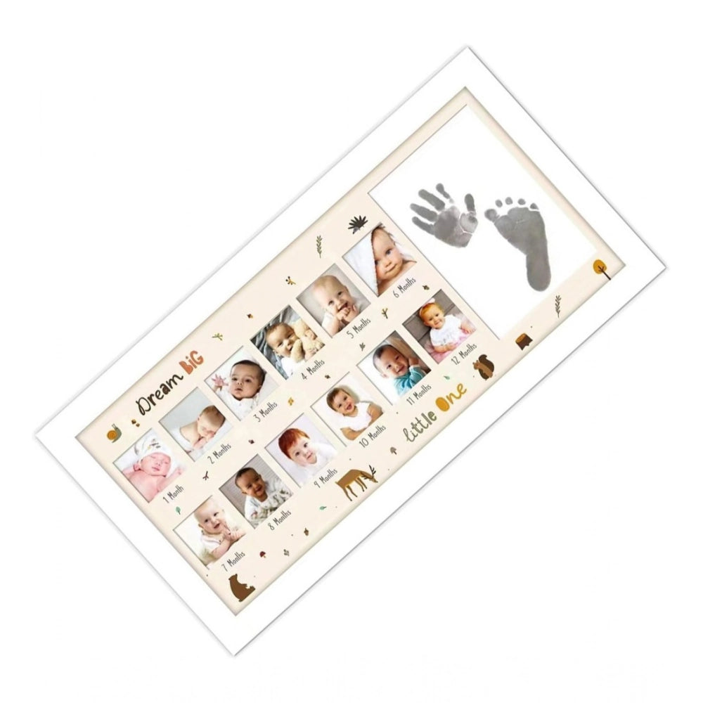 Acrylic Footprint Hand Printbaby Photo Frame Ink Pad Photo