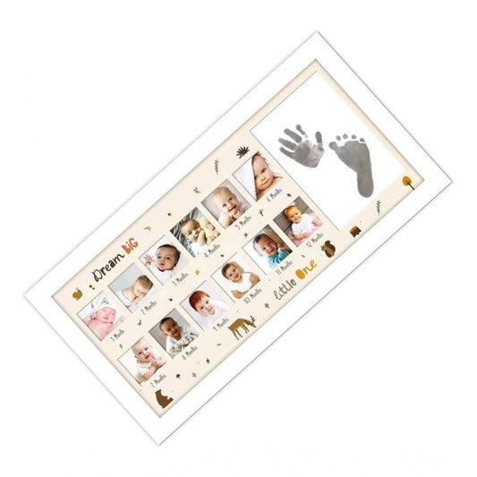 Acrylic Footprint Hand Printbaby Photo Frame Ink Pad Photo