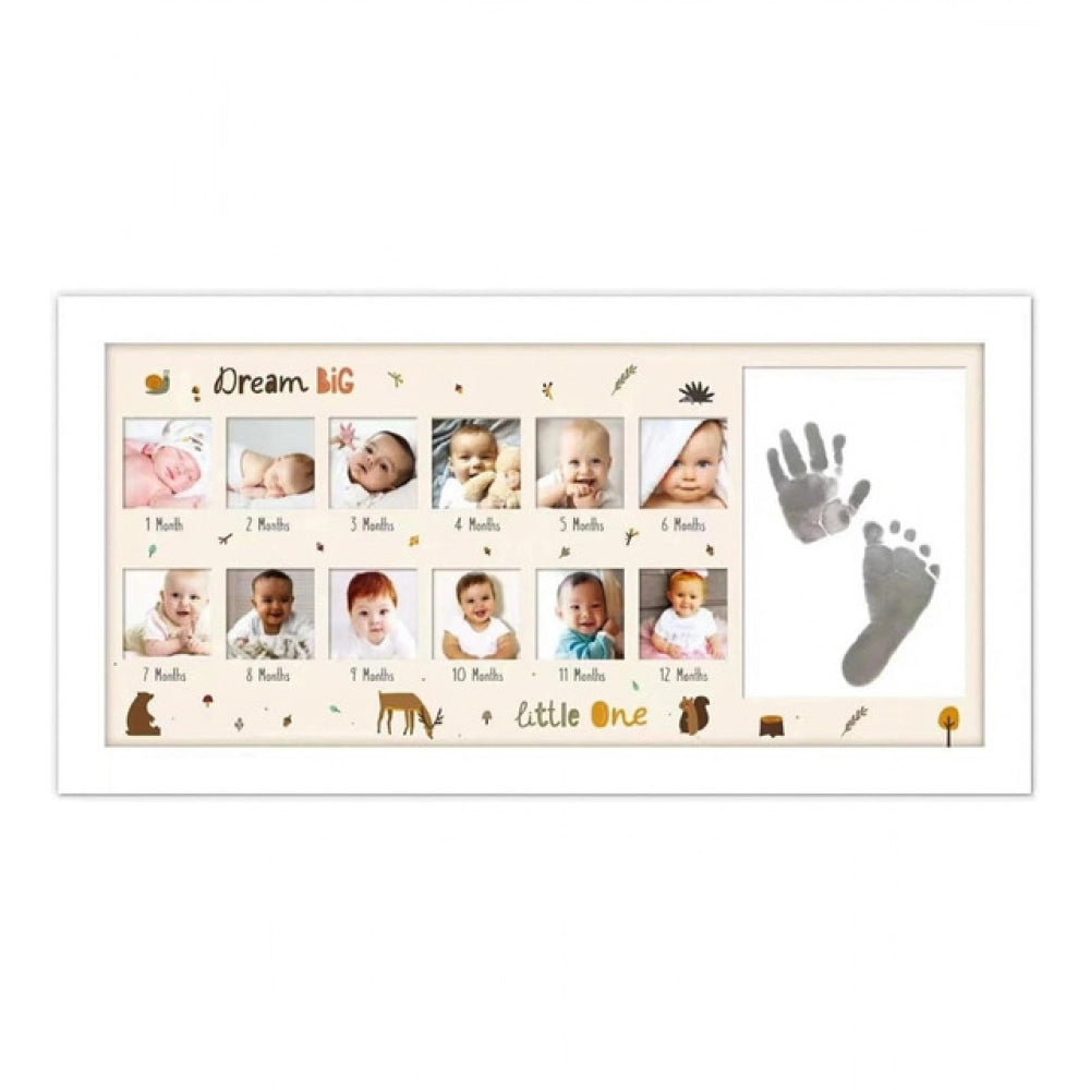 Acrylic Footprint Hand Printbaby Photo Frame Ink Pad Photo