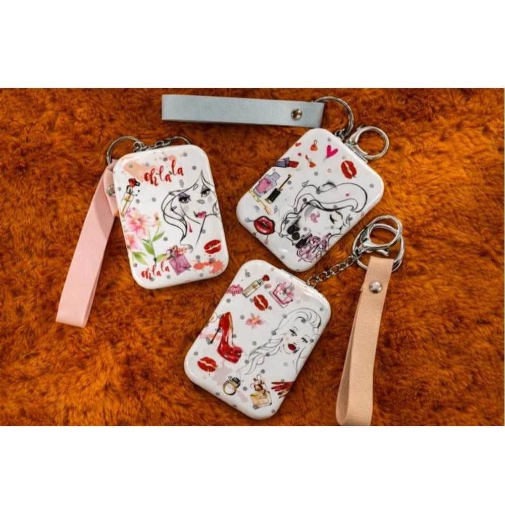 Metal Rectangle Size Pocket Mirror