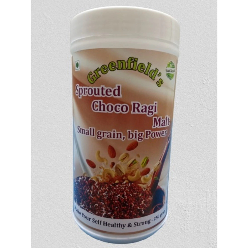 Greenfield's Sprouted Choco Ragi Malt — 250Gm