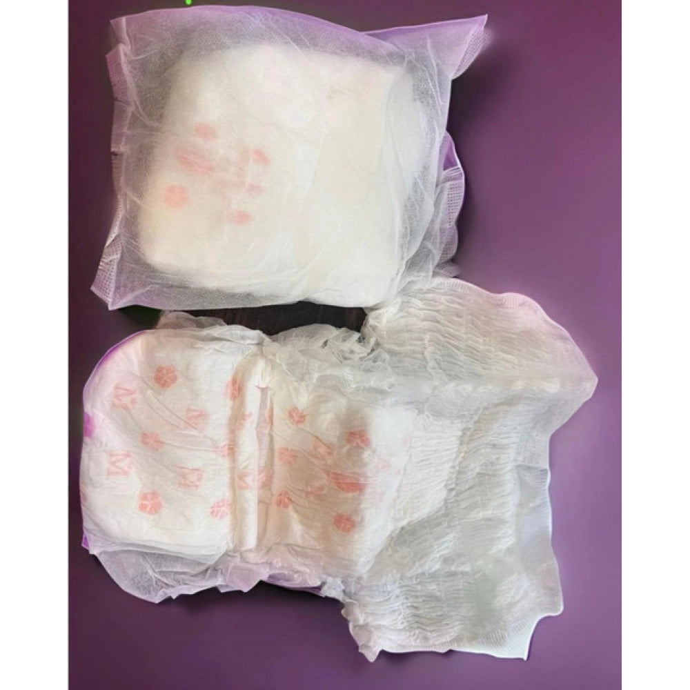 Pack Of_10 Pcs Cotton Disposable Lady Period Pants Sanitary — White