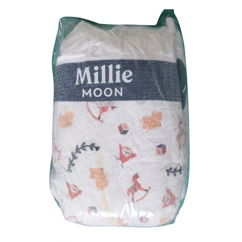 Pack Of_10 Pcs Cotton Baby Diapers — White
