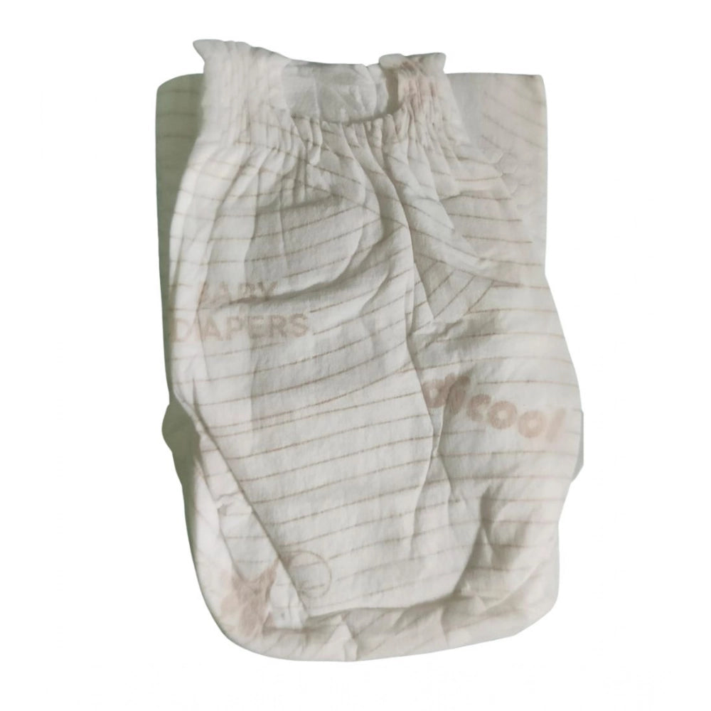 Pack Of_10 Pcs Cotton Baby Diapers — White