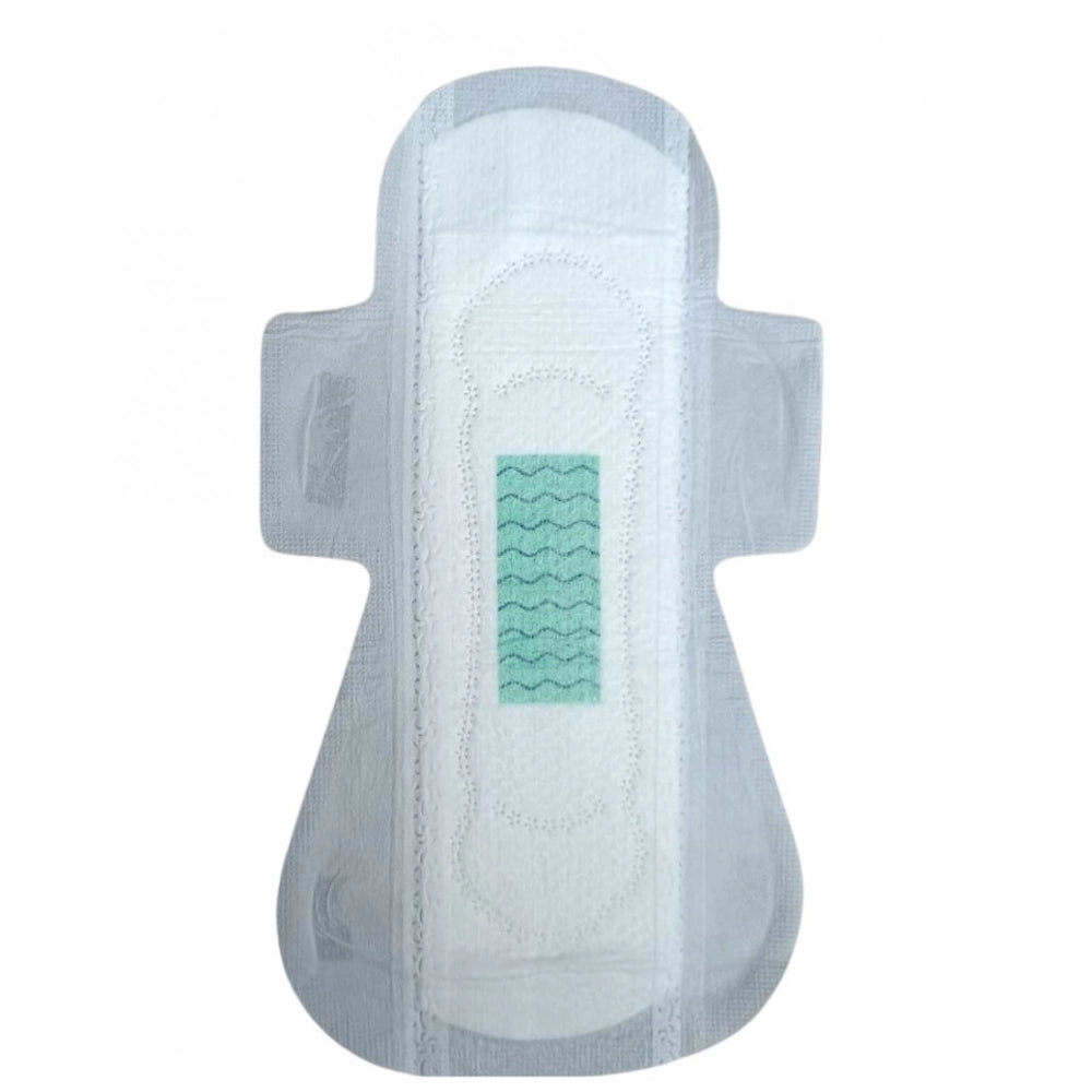 Pack Of_8 Pcs Cotton 260Mm Sanitary Napkin — White