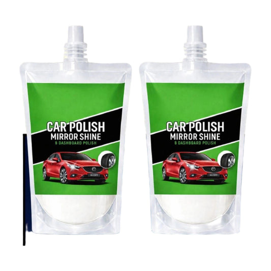 Car And Bike Polish Mirror Shine Liquid Pouches 100S · Pack  AllQwik