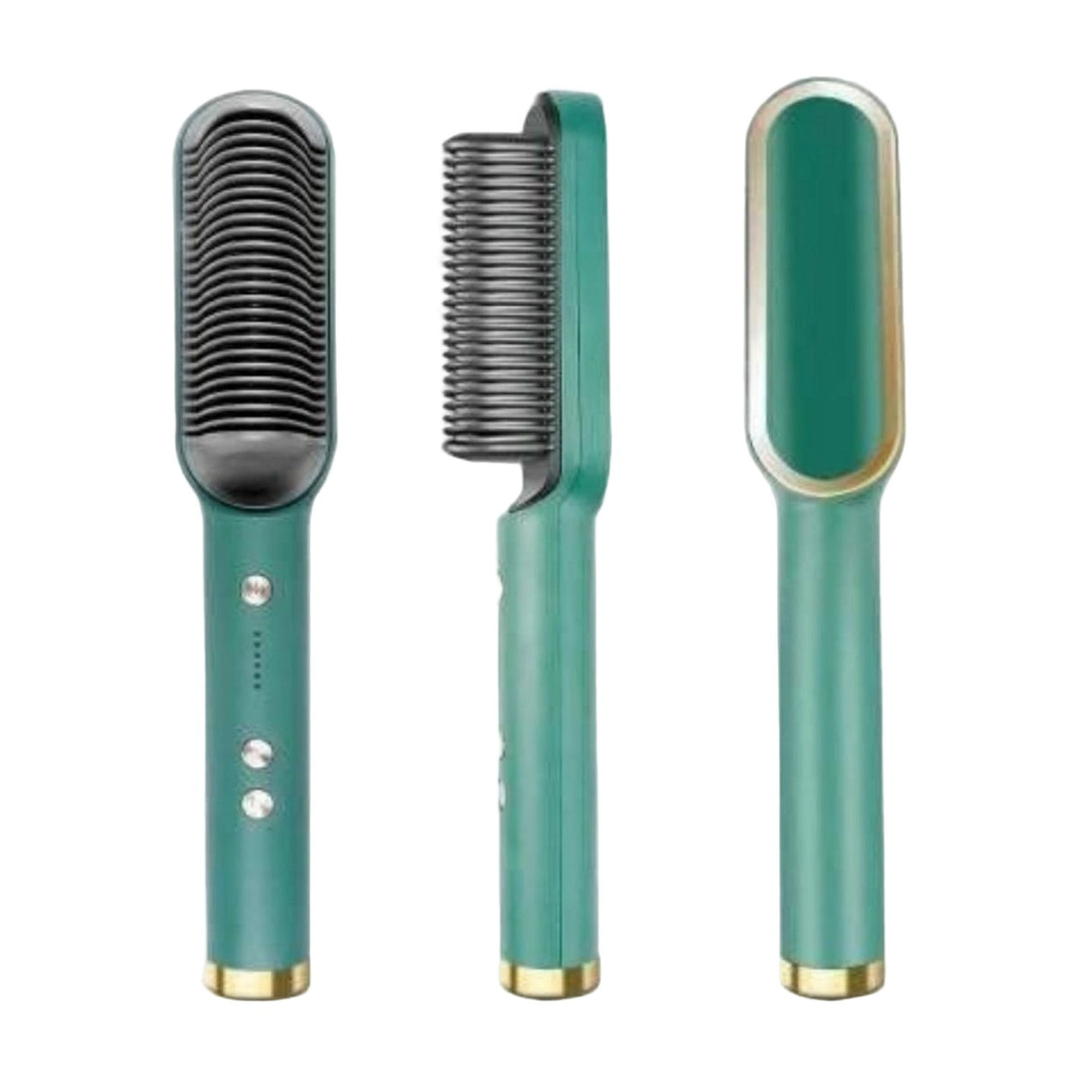 Hair Straightener Comb — Green AllQwik