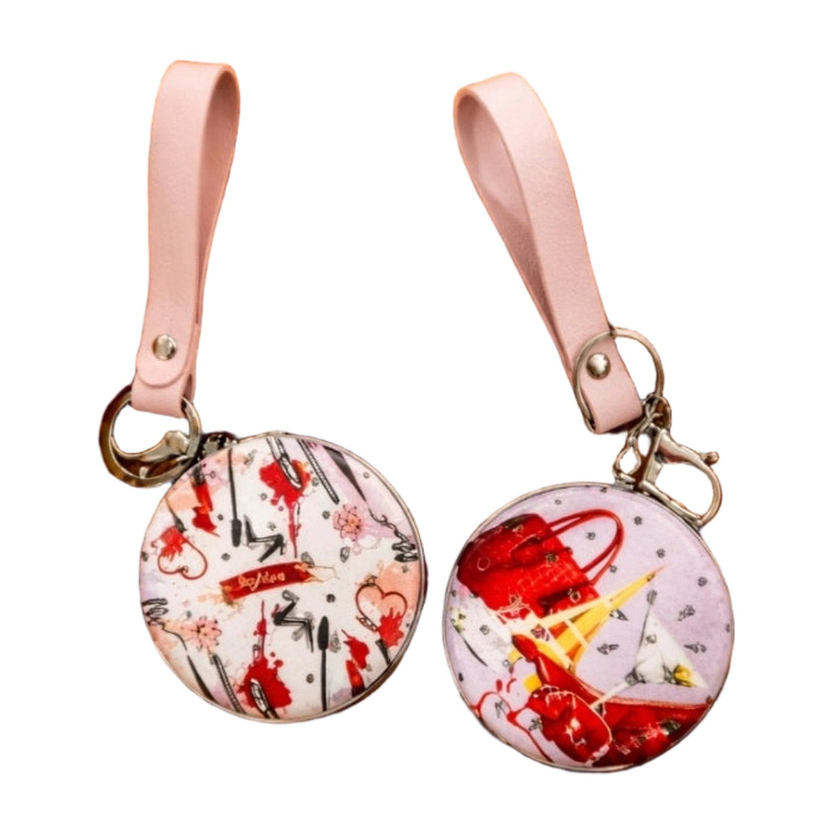 Metal Circle Frame Pocket Mirror AllQwik