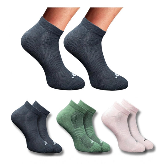3_Pair Set Unisex Casual Cotton Printed Low Cut Socks · 1280