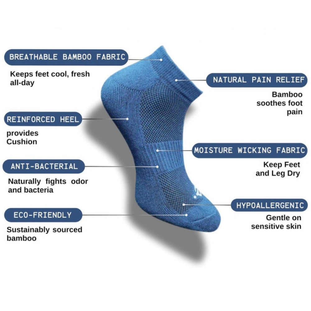 3_Pair Set Unisex Casual Cotton Printed Low Cut Socks · 1281