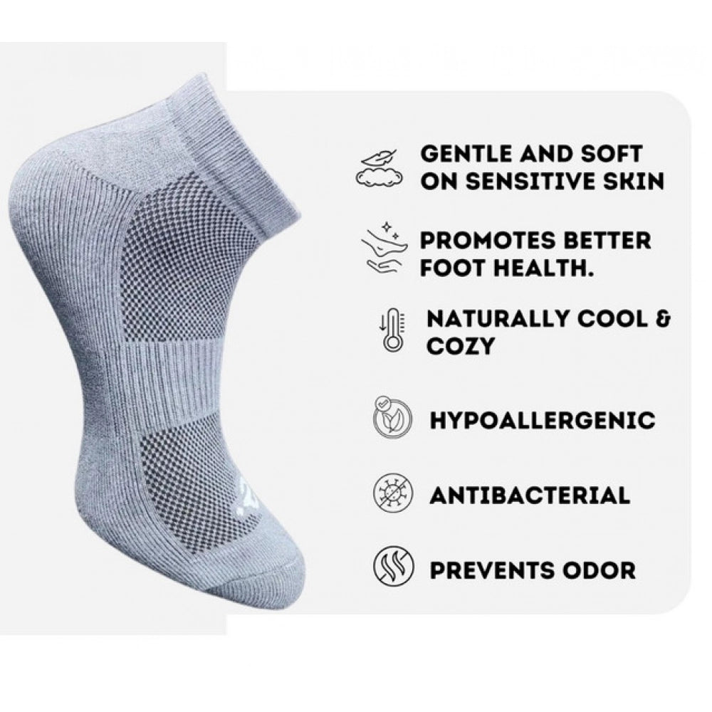 3_Pair Set Unisex Casual Cotton Printed Low Cut Socks · 1281