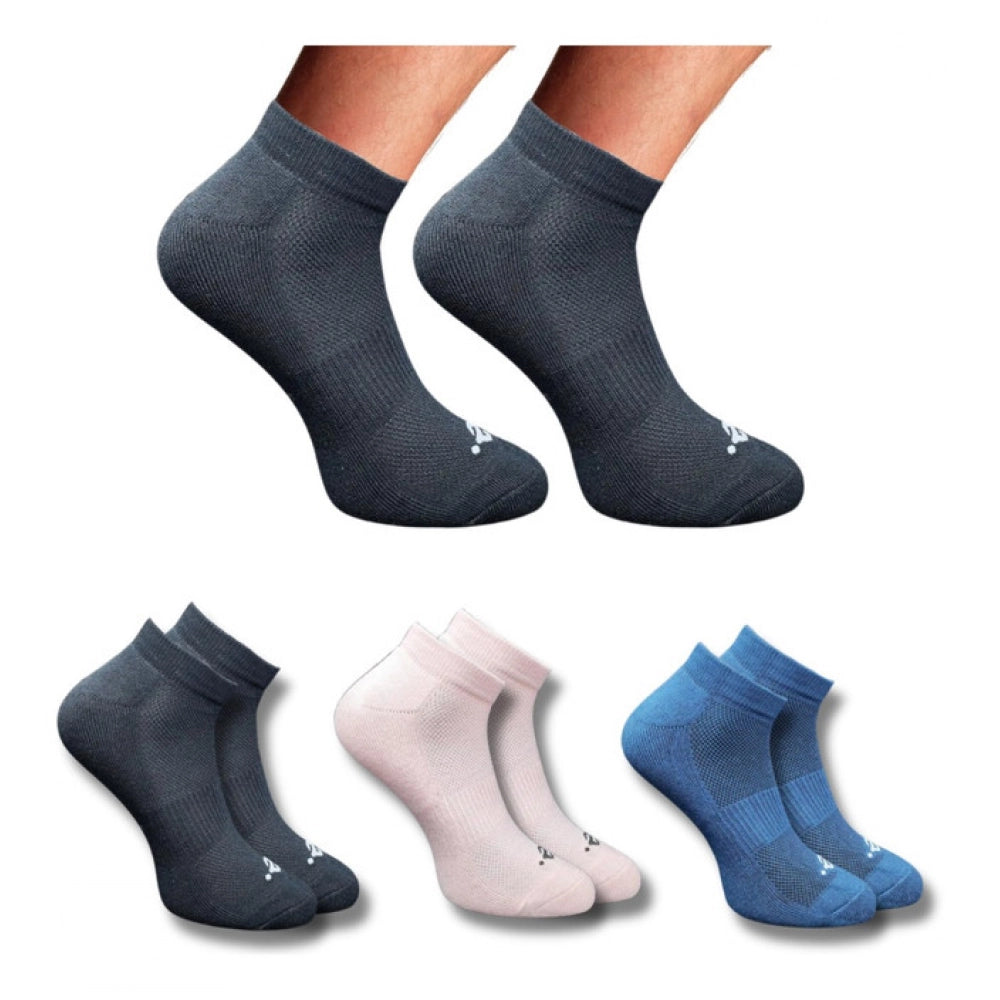 3_Pair Set Unisex Casual Cotton Printed Low Cut Socks · 1283