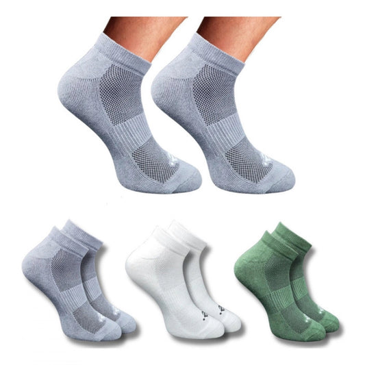 3_Pair Set Unisex Casual Cotton Printed Low Cut Socks · 1284
