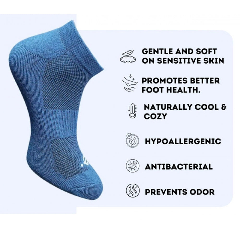 3_Pair Set Unisex Casual Cotton Printed Low Cut Socks · 1285
