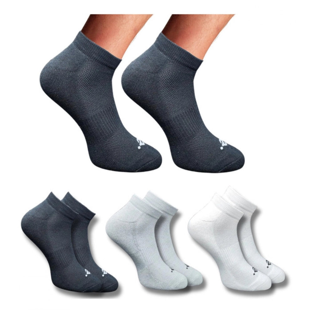 3_Pair Set Unisex Casual Cotton Printed Low Cut Socks · 1286
