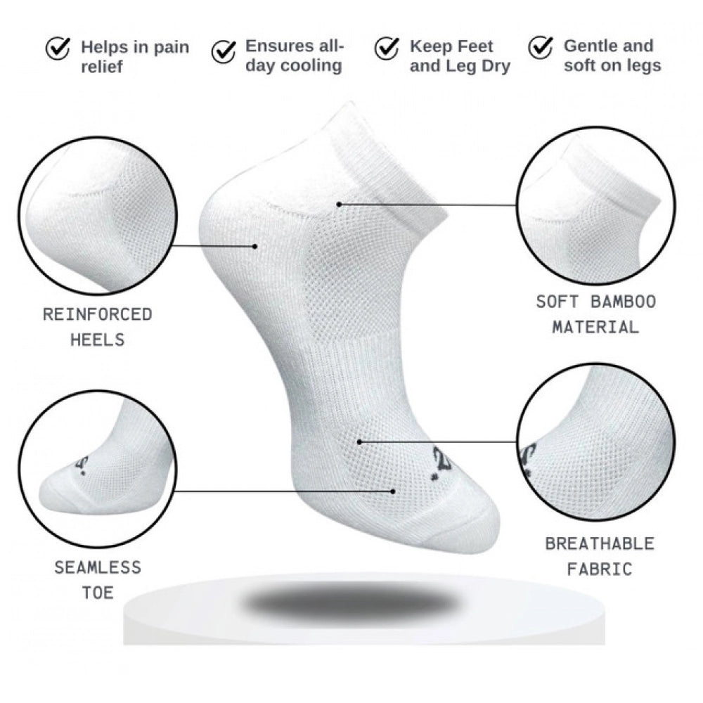 3_Pair Set Unisex Casual Cotton Printed Low Cut Socks · 1286