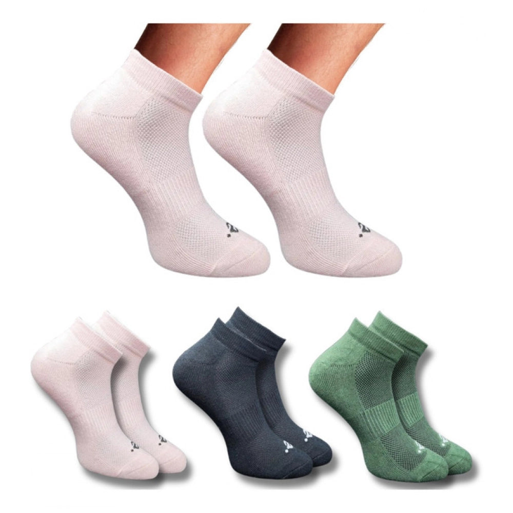 3_Pair Set Unisex Casual Cotton Printed Low Cut Socks · 1289