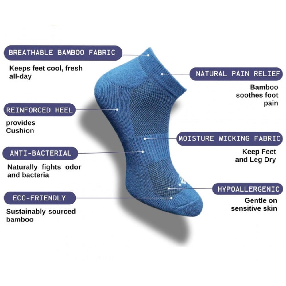 3_Pair Set Unisex Casual Cotton Printed Low Cut Socks · 1290