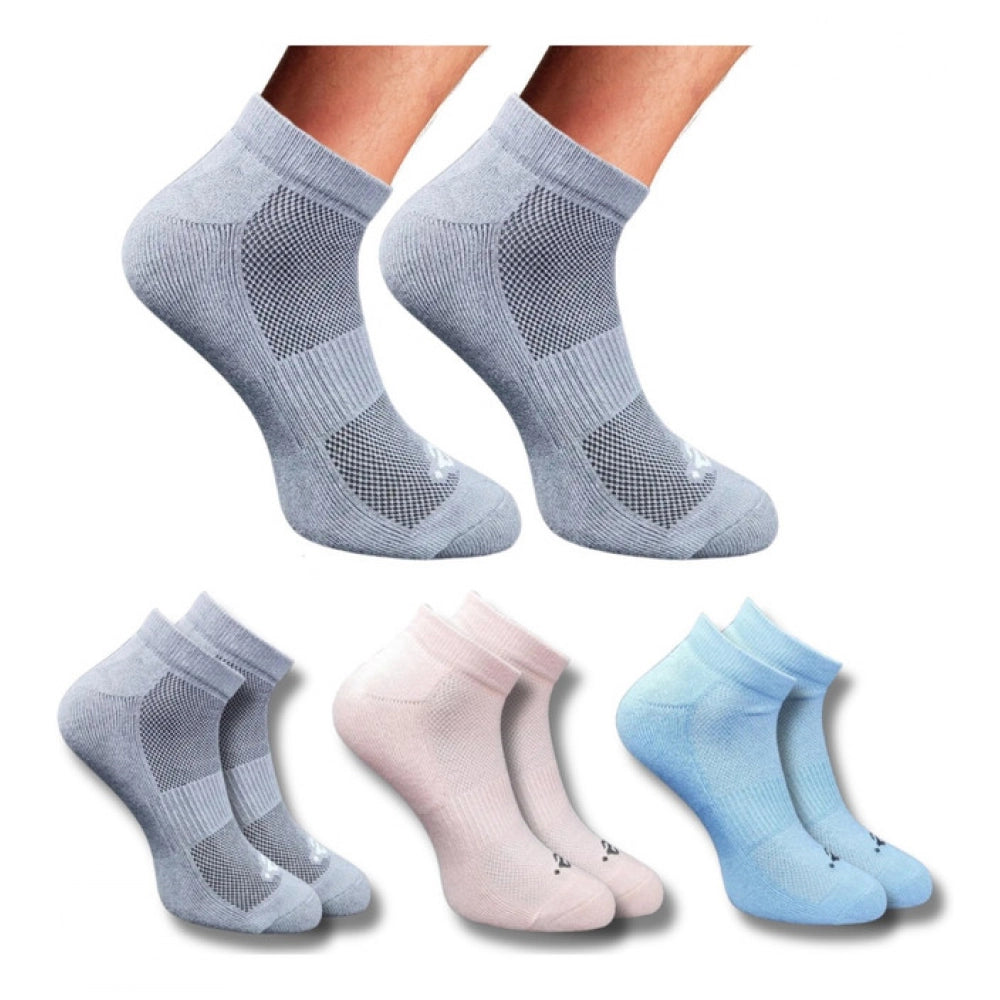 3_Pair Set Unisex Casual Cotton Printed Low Cut Socks · 1291