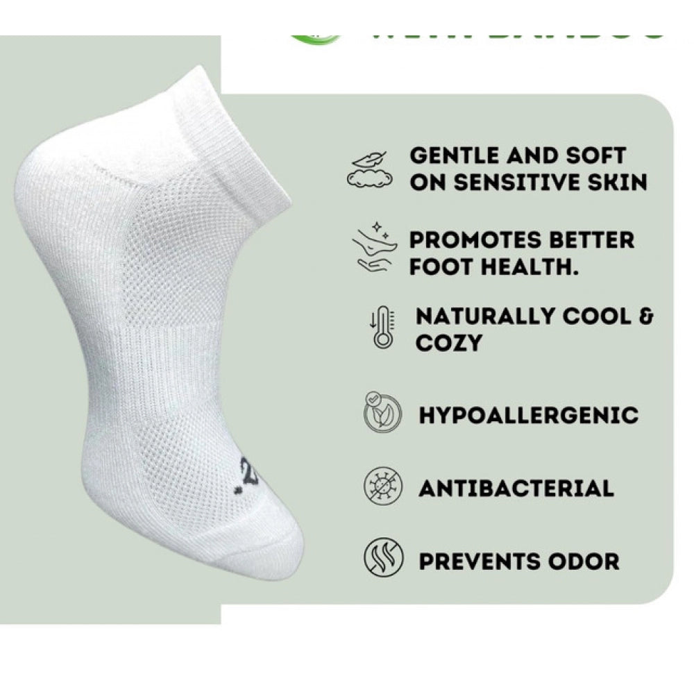 3_Pair Set Unisex Casual Cotton Printed Low Cut Socks · 1294