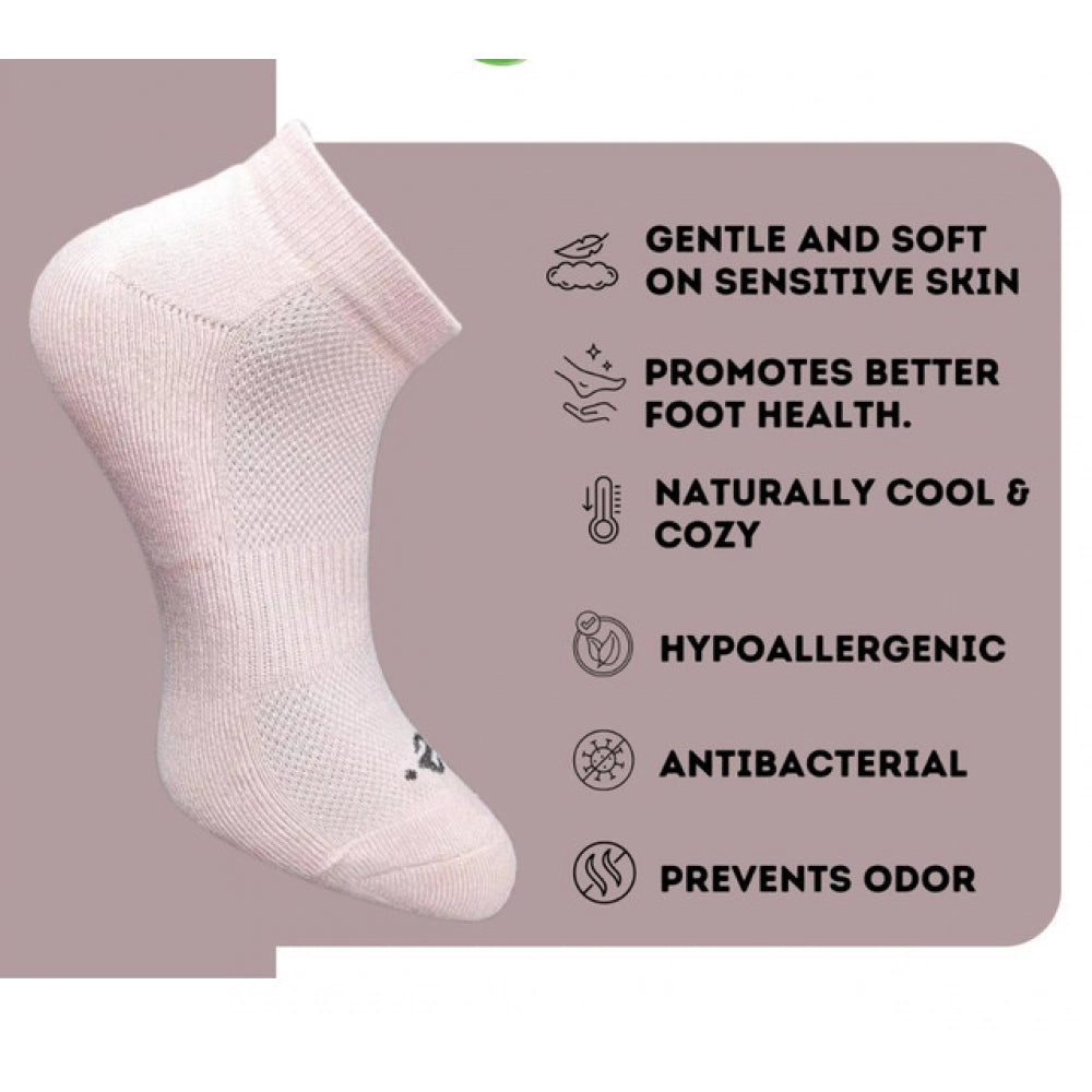 3_Pair Set Unisex Casual Cotton Printed Low Cut Socks · 1296