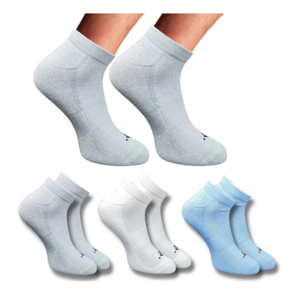 3_Pair Set Unisex Casual Cotton Printed Low Cut Socks · 1298