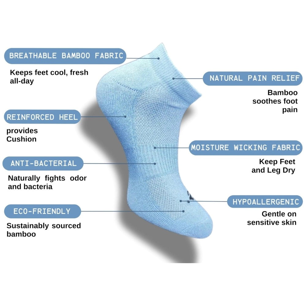 3_Pair Set Unisex Casual Cotton Printed Low Cut Socks · 1302