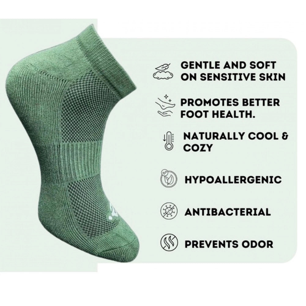 3_Pair Set Unisex Casual Cotton Printed Low Cut Socks · 1304