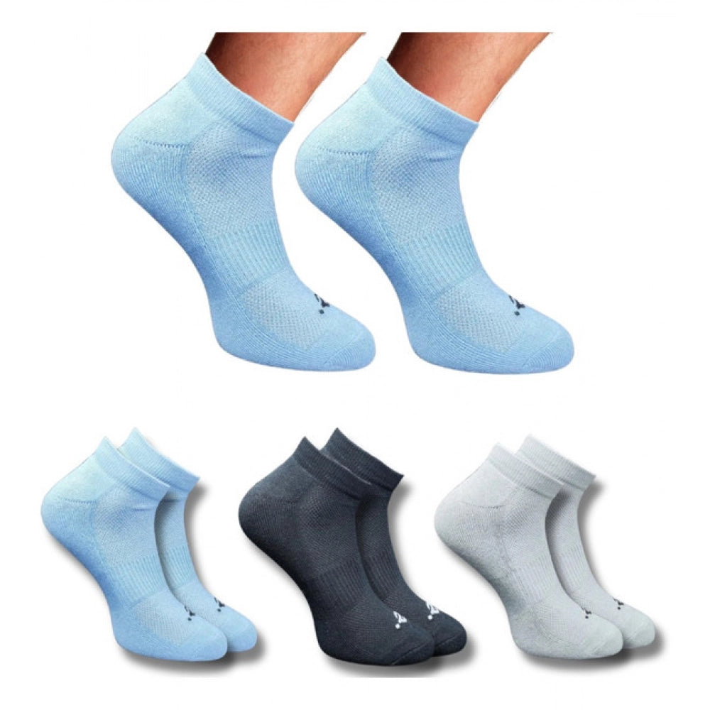 3_Pair Set Unisex Casual Cotton Printed Low Cut Socks · 1305