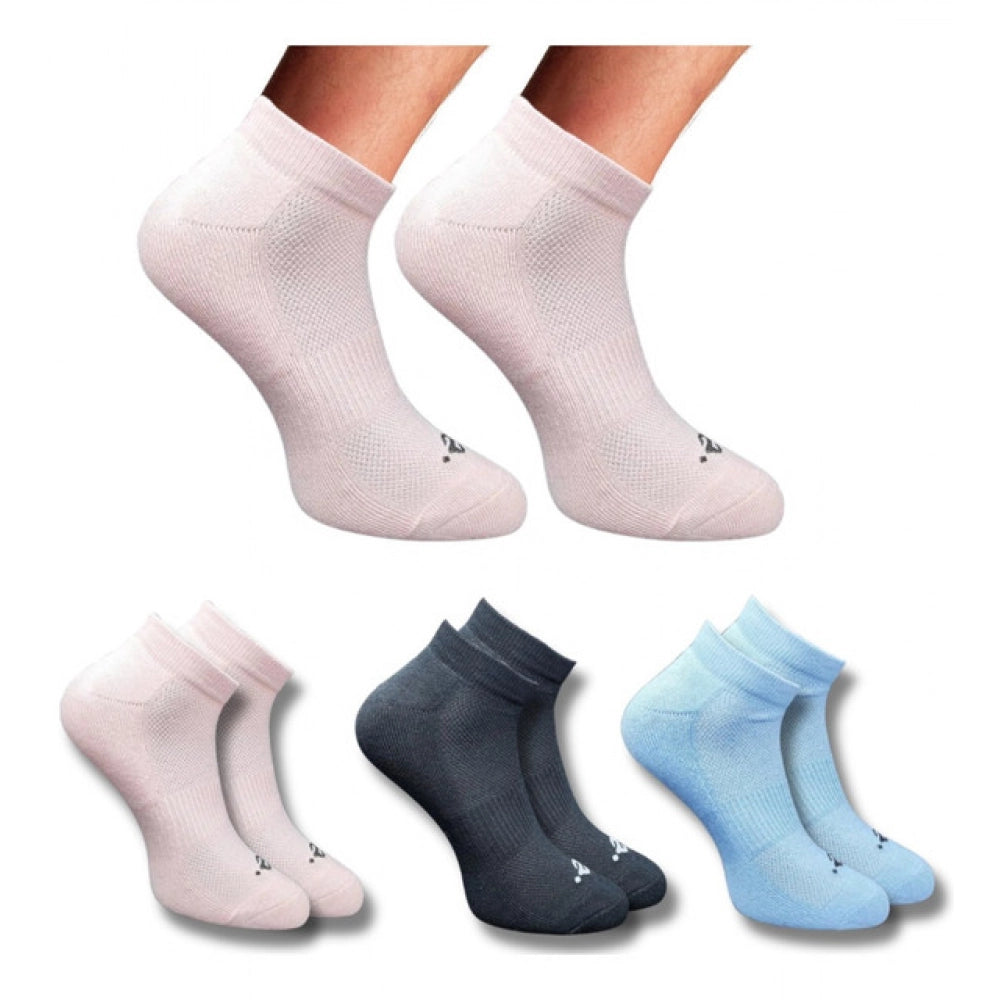 3_Pair Set Unisex Casual Cotton Printed Low Cut Socks · 1309