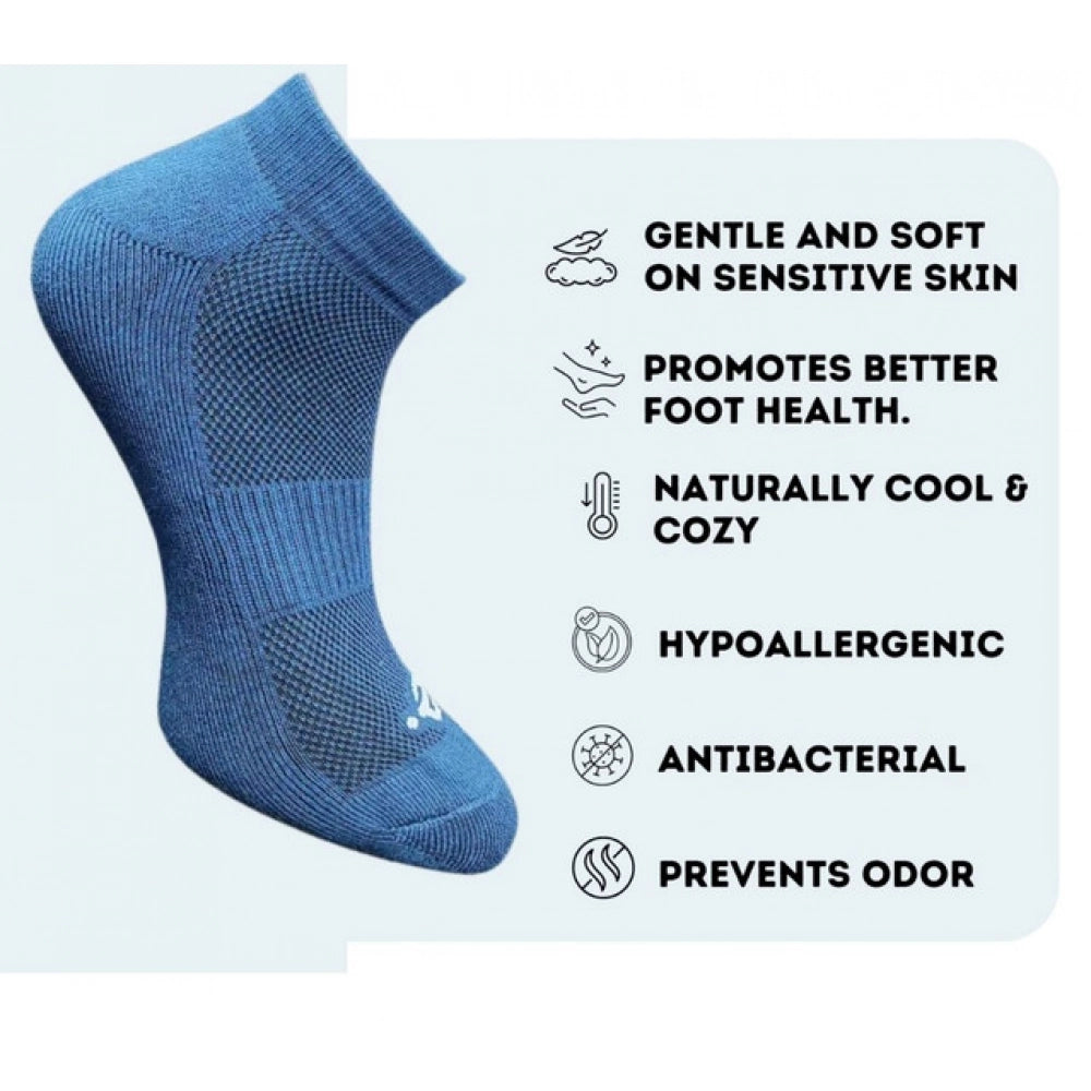 3_Pair Set Unisex Casual Cotton Printed Low Cut Socks · 1310