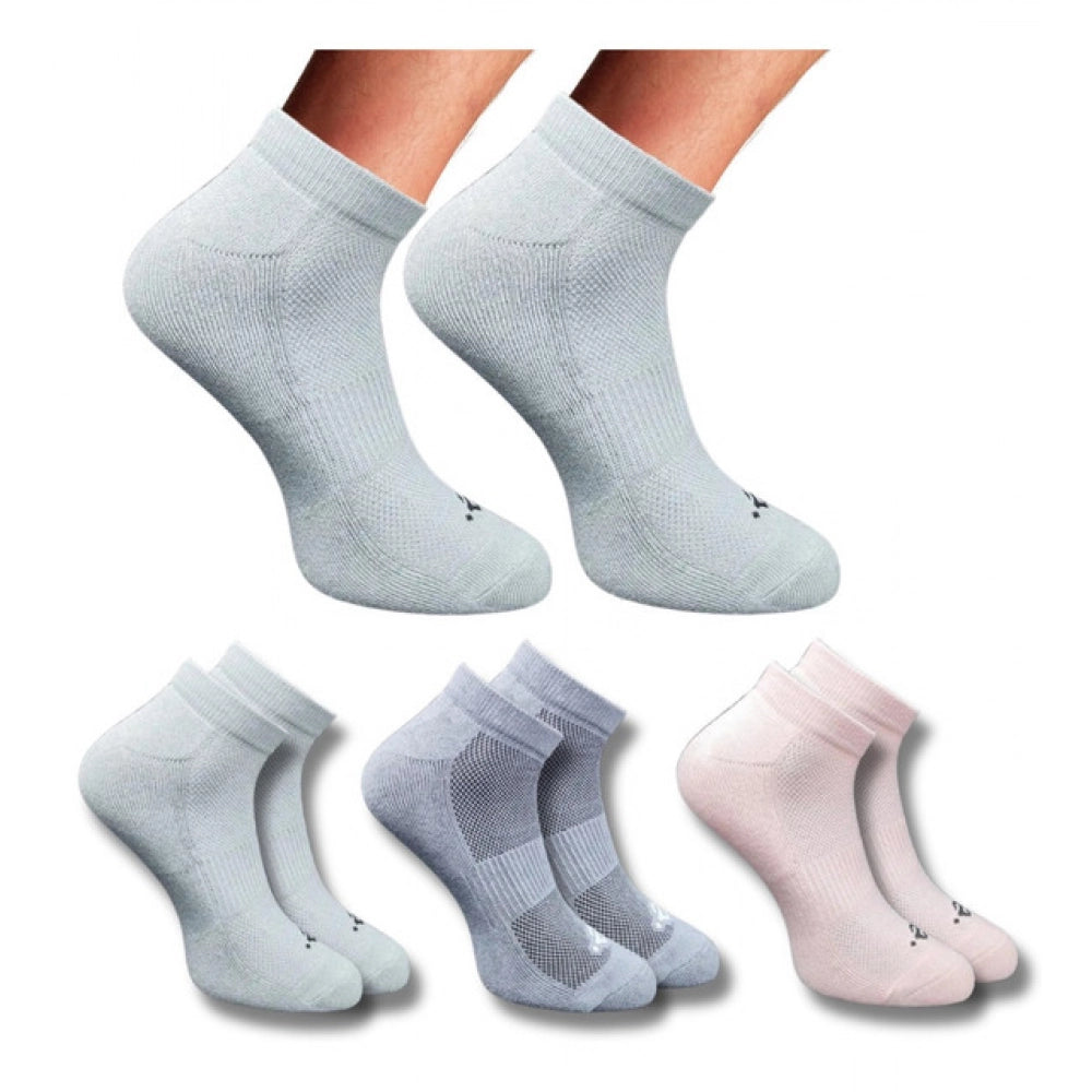 3_Pair Set Unisex Casual Cotton Printed Low Cut Socks · 1312