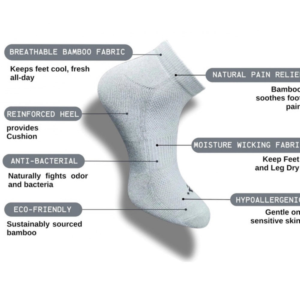 3_Pair Set Unisex Casual Cotton Printed Low Cut Socks · 1312