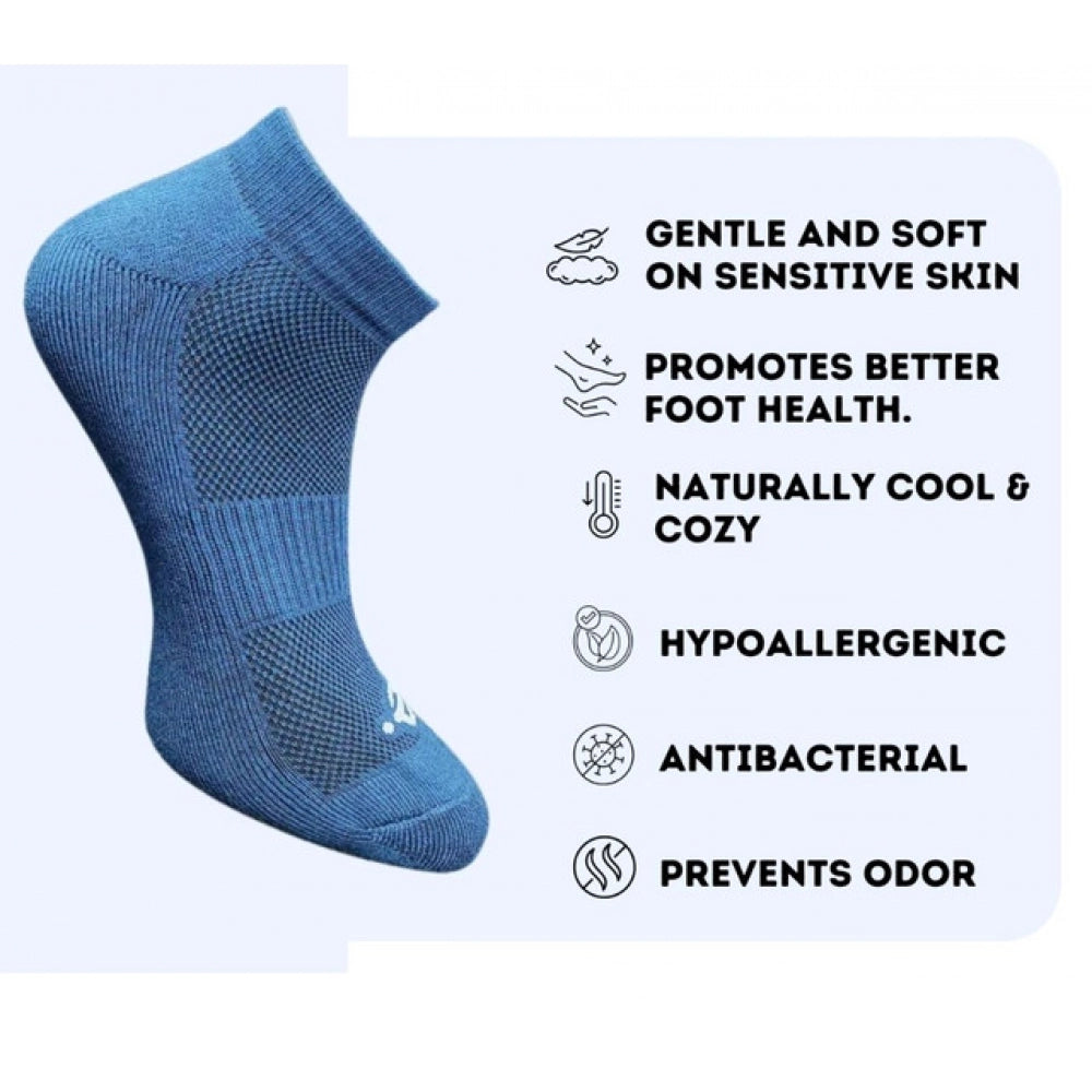 3_Pair Set Unisex Casual Cotton Printed Low Cut Socks · 1314