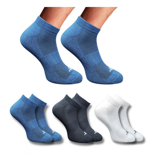 3_Pair Set Unisex Casual Cotton Printed Low Cut Socks · 1315